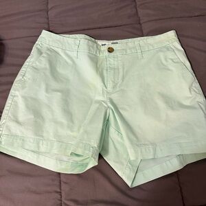 Old Navy Light Green Shorts